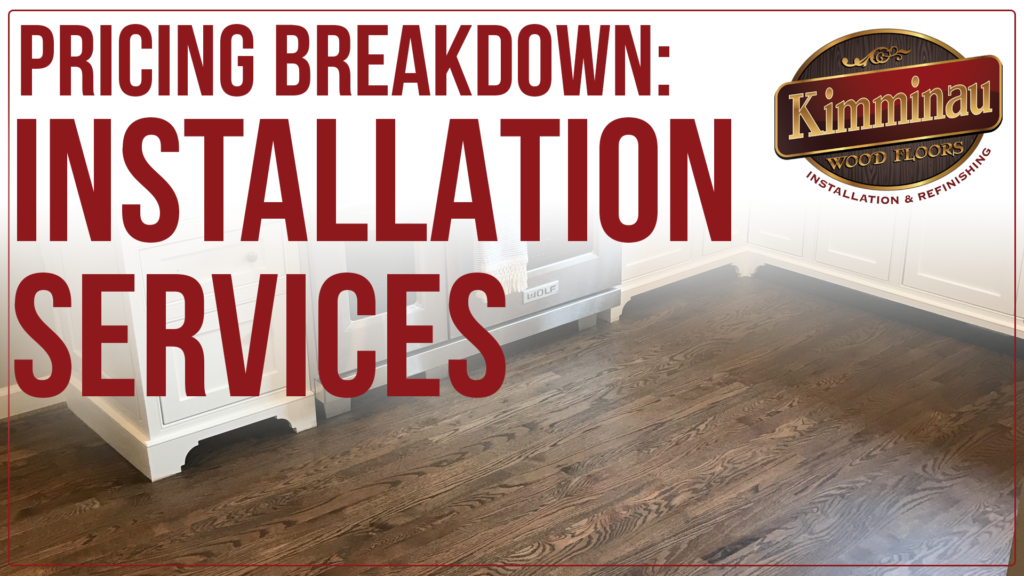 hardwood flooring installation costs