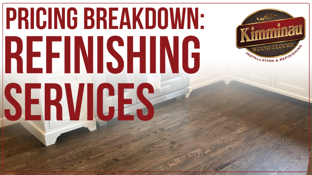 hardwood flooring refinishing costs